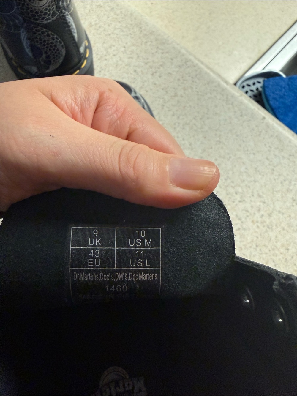 Dr martens snake design M10 - Picture 5 of 5